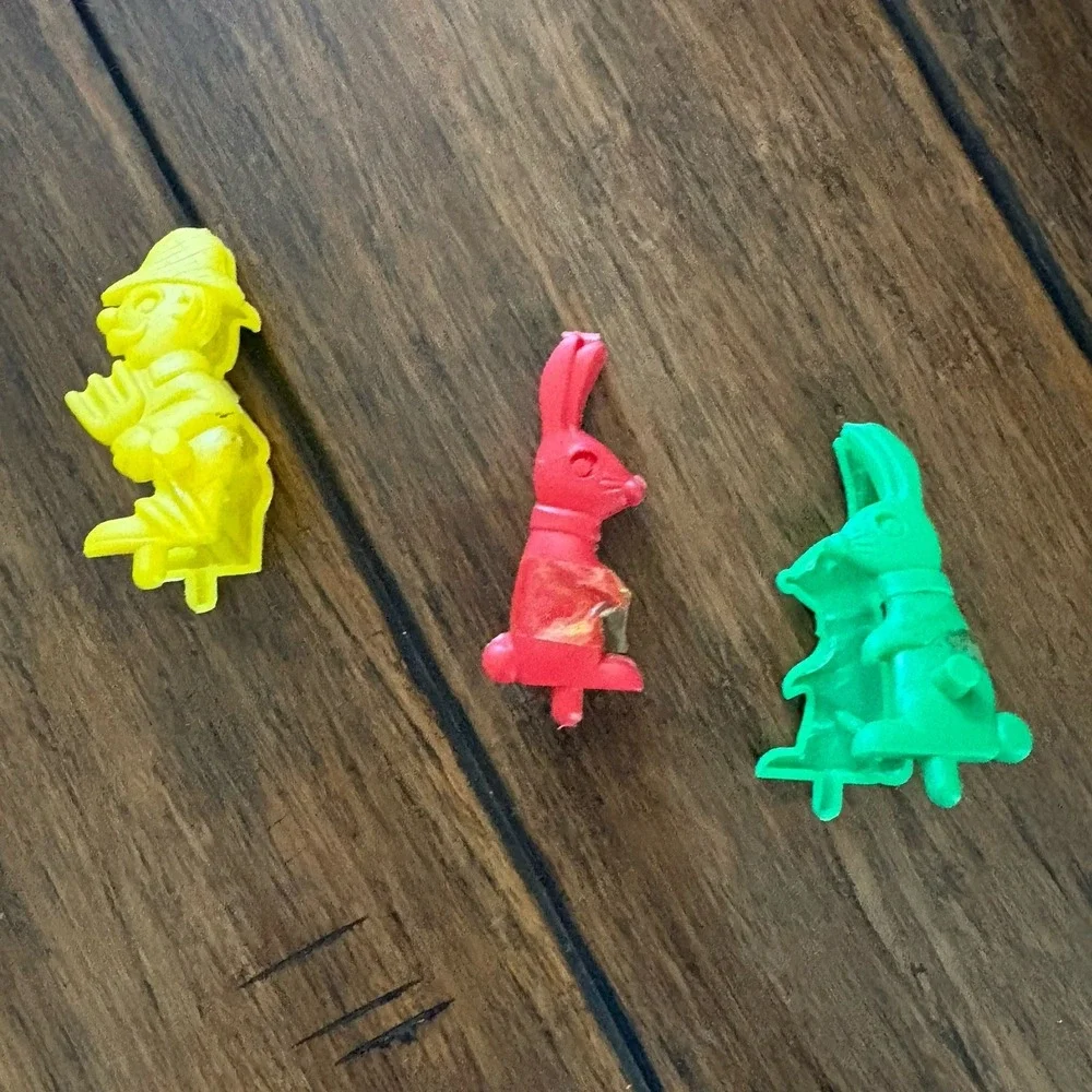 Vintage Run Rabbit Run Pop-O-Matic Game 1969 Kohner Incomplete Parts Repair